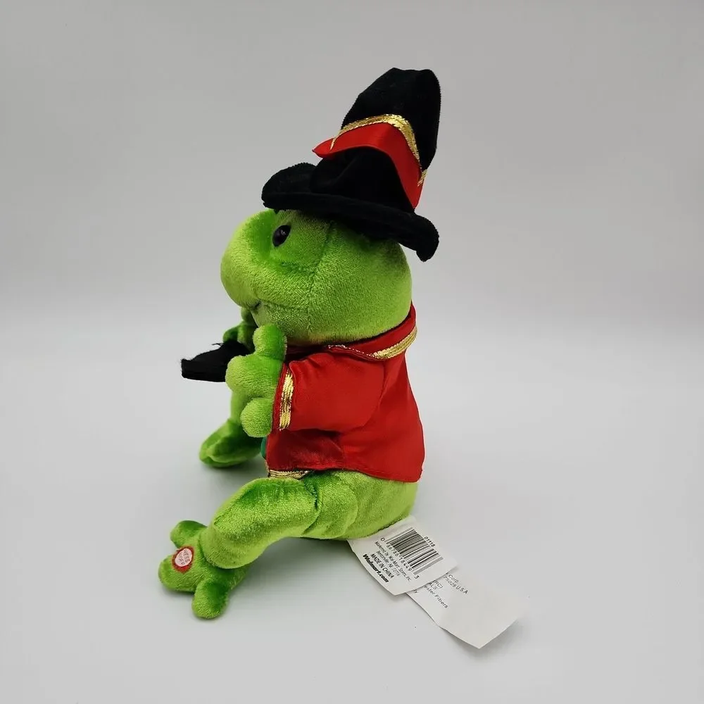 Vintage Gemmy Frogz Rock It Dancing Animated Carol Frog Sings‎ 